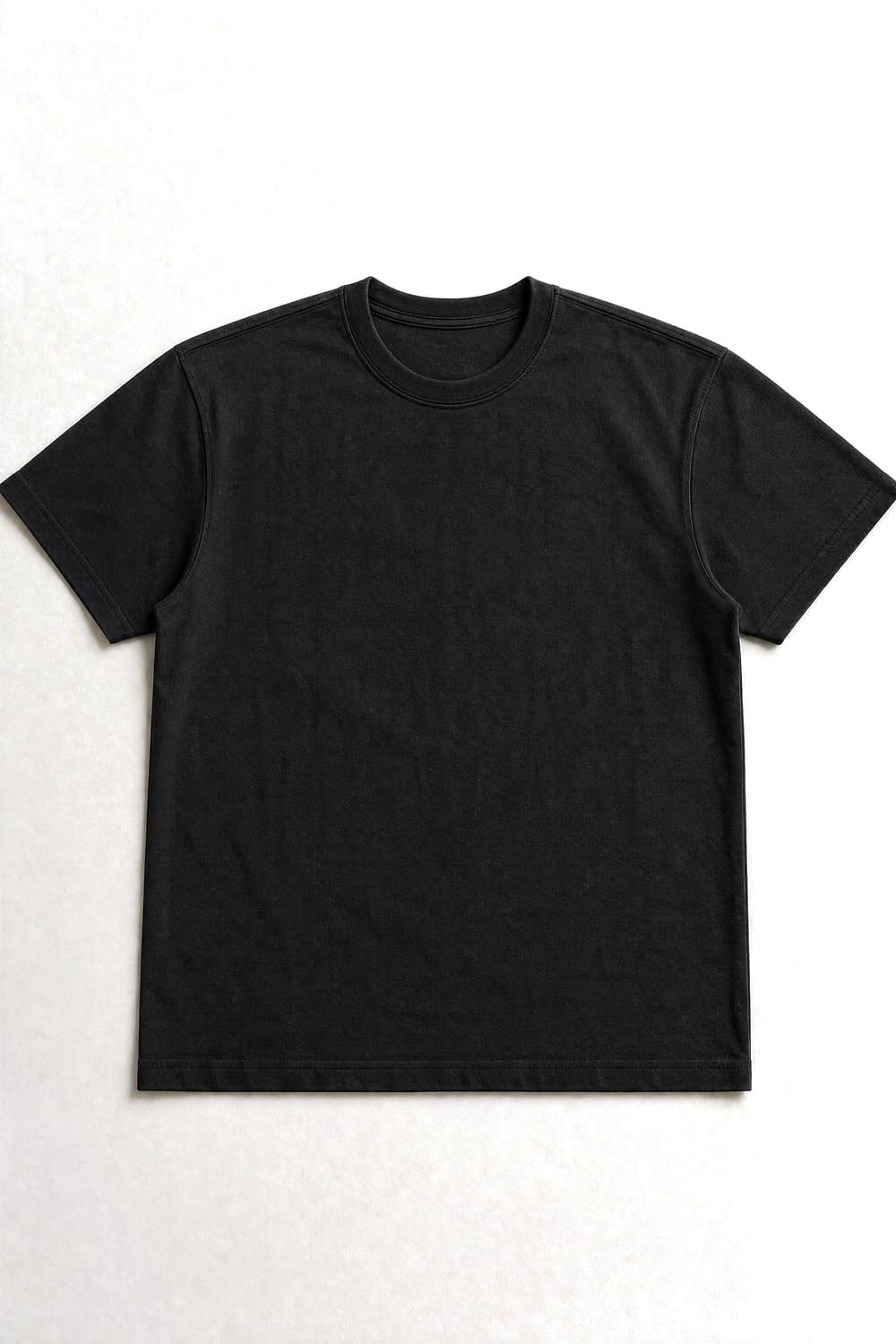 Boxy short-sleeve, straight hem, Heavy jersey